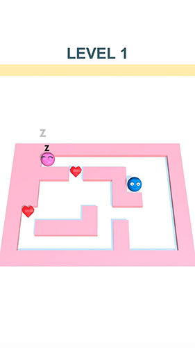 Love maze - Android game screenshots.
