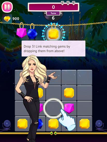 Gameplay of the Love rocks: Starring Shakira for Android phone or tablet.