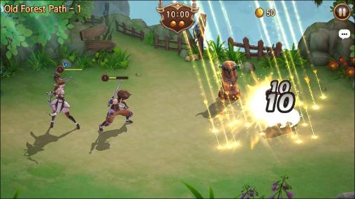 Gameplay of the Luna chronicles for Android phone or tablet.
