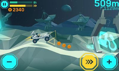 Gameplay of the Lynx Lunar Racer for Android phone or tablet.