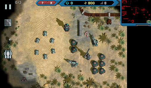 Gameplay of the Machines at war 3 for Android phone or tablet.