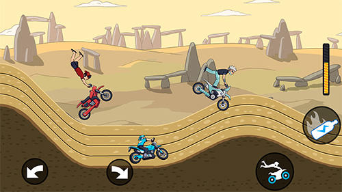 Mad motor: Motocross racing. Dirt bike racing - Android game screenshots.