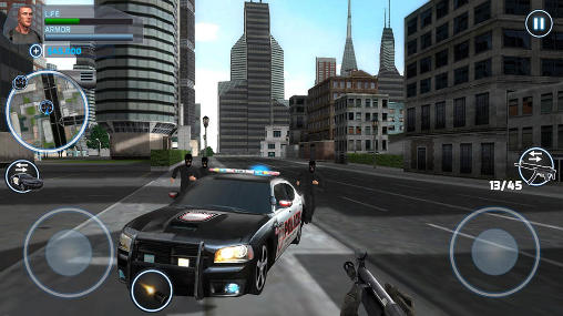 Gameplay of the Mad cop 5: Federal marshal for Android phone or tablet.