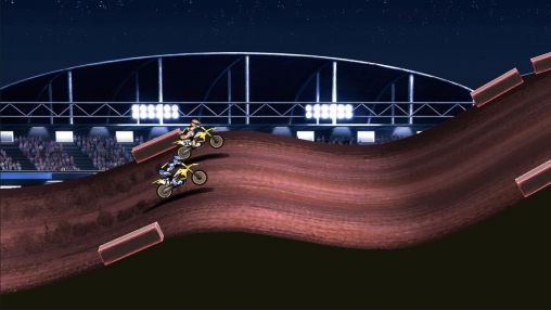 Gameplay of the Mad skills motocross 2 for Android phone or tablet.