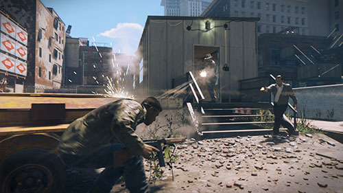 Gameplay of the Mafia 3: Rivals for Android phone or tablet.