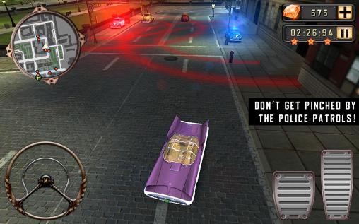Gameplay of the Mafia driver: Omerta for Android phone or tablet.