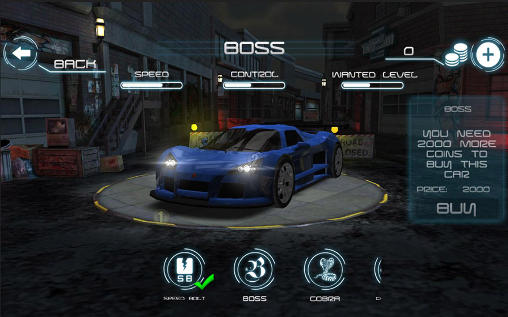 Gameplay of the Mafia Racing 3D for Android phone or tablet.