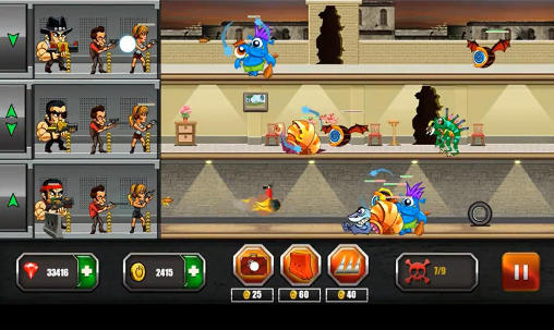 Gameplay of the Mafia vs monsters for Android phone or tablet.