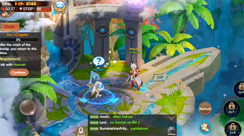 Magic sword: Storm strikes - Android game screenshots.