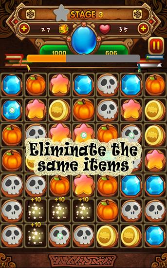 Gameplay of the Magic candy for Android phone or tablet.
