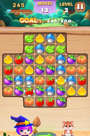 Gameplay of the Magic farm for Android phone or tablet.