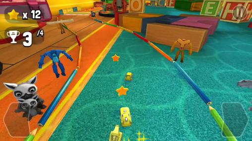 Gameplay of the Magic kinder: Race for Android phone or tablet.
