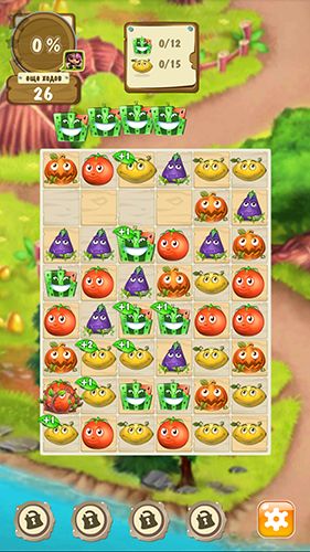Gameplay of the Magic kitchen: Match 3 for Android phone or tablet.