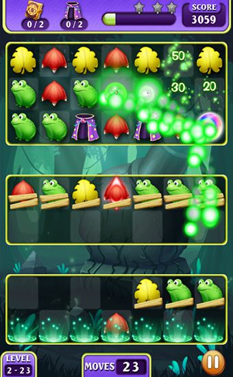 Gameplay of the Magic mania for Android phone or tablet.