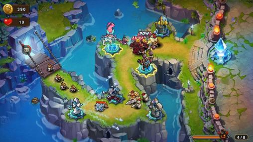 Gameplay of the Magic rush: Heroes for Android phone or tablet.