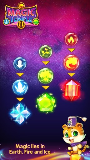 Gameplay of the Magic temple 2: Mage wars for Android phone or tablet.