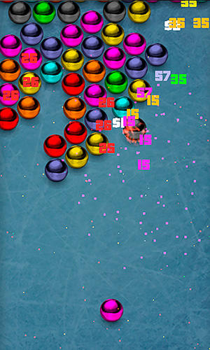 Magnetic balls bubble shoot: Puzzle game - Android game screenshots.