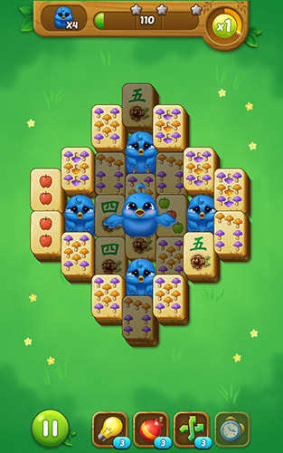 Mahjong forest journey - Android game screenshots.