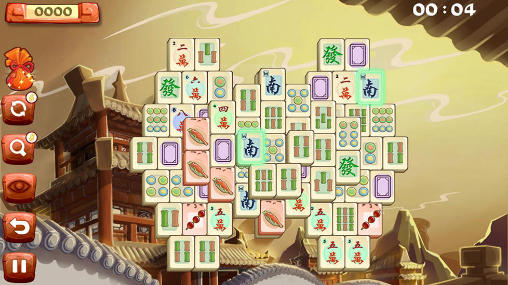 Gameplay of the Mahjong by g9g mahjong for Android phone or tablet.