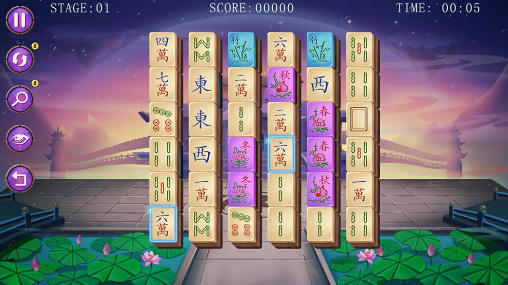 Gameplay of the Mahjong master for Android phone or tablet.