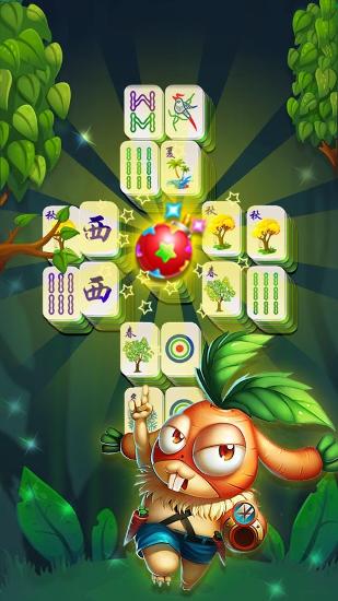 Gameplay of the Mahjong quest for Android phone or tablet.
