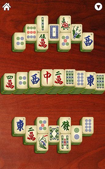 Gameplay of the Mahjong solitaire: Titan for Android phone or tablet.