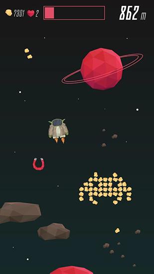Gameplay of the Major Tom`s space adventure for Android phone or tablet.