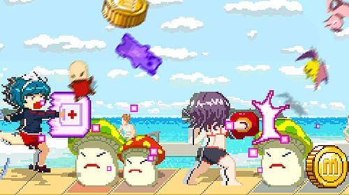 Maldives friends: Pixel flappy fighter - Android game screenshots.