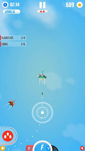 Man vs missiles: Combat - Android game screenshots.