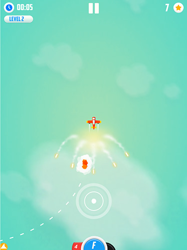 Man vs. missiles - Android game screenshots.
