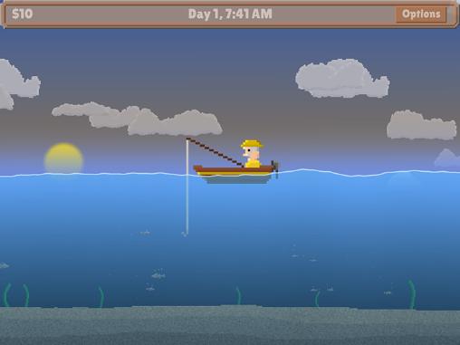 Gameplay of the Man eats fish for Android phone or tablet.