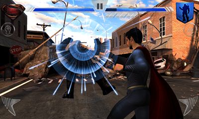 Gameplay of the Man of Steel for Android phone or tablet.