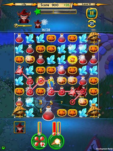 Gameplay of the Mana crusher for Android phone or tablet.