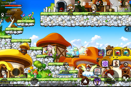 Maplestory M - Android game screenshots.