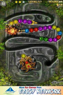 Gameplay of the Marble Blast 2 for Android phone or tablet.
