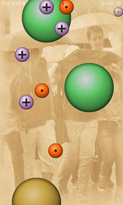 Gameplay of the Marble Rain for Android phone or tablet.