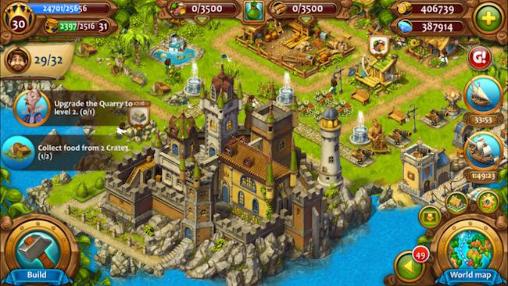 Gameplay of the Maritime kingdom for Android phone or tablet.