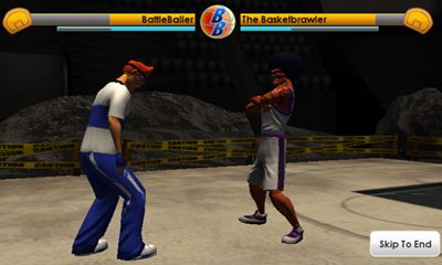 Gameplay of the Mark Cuban's BattleBall Online for Android phone or tablet.