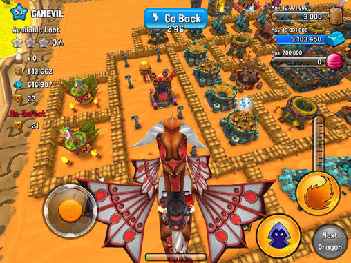Gameplay of the Mark of the dragon for Android phone or tablet.