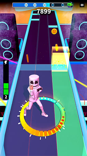 Marshmello music dance - Android game screenshots.