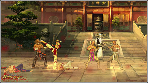 Martial arts brutality - Android game screenshots.