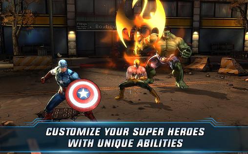 Gameplay of the Marvel: Avengers alliance 2 for Android phone or tablet.