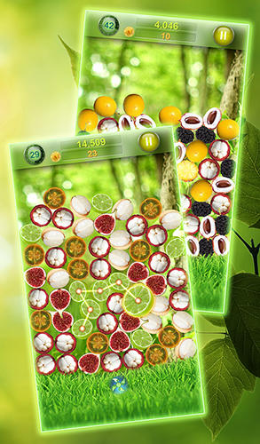 Match 3 fruit - Android game screenshots.