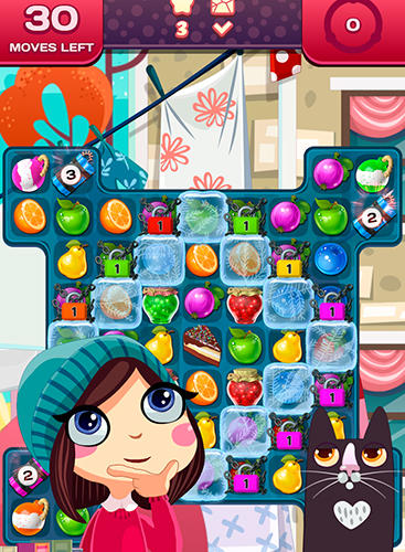 Match 3 saga: Fruits crush adventure - Android game screenshots.