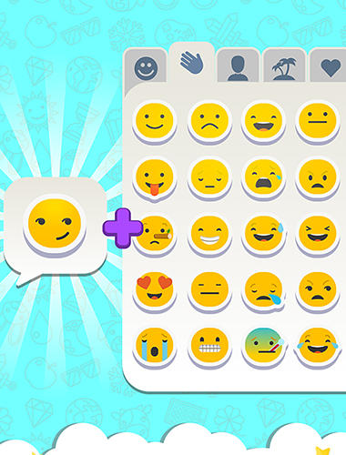 Match the emoji: Combine and discover new emojis! - Android game screenshots.