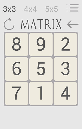 Gameplay of the Matrix for Android phone or tablet.