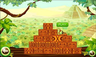 Gameplay of the Maya Pyramid for Android phone or tablet.