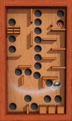 Gameplay of the Maze ball 3D for Android phone or tablet.