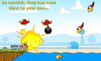 Gameplay of the Meany Birds for Android phone or tablet.