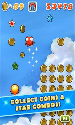 Gameplay of the Mega Jump for Android phone or tablet.